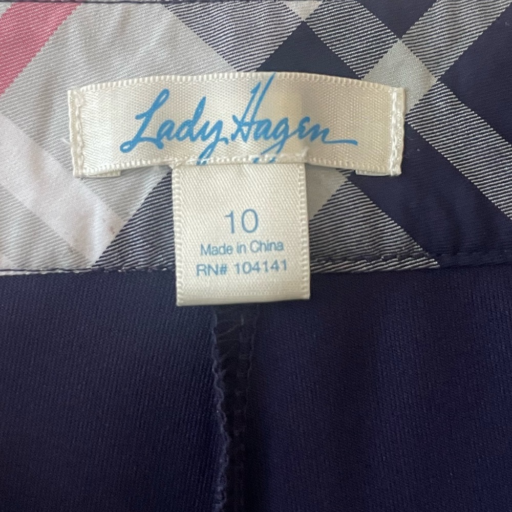 Golf Tennis Skort Skirt Limited Edition Embroidered Breast Cancer Emblem Size 10 - Picture 14 of 16